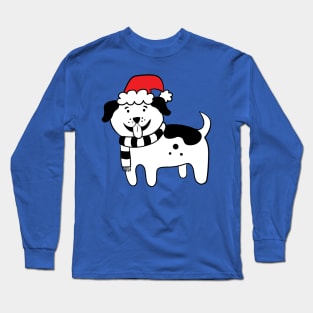 Christmas dog Long Sleeve T-Shirt